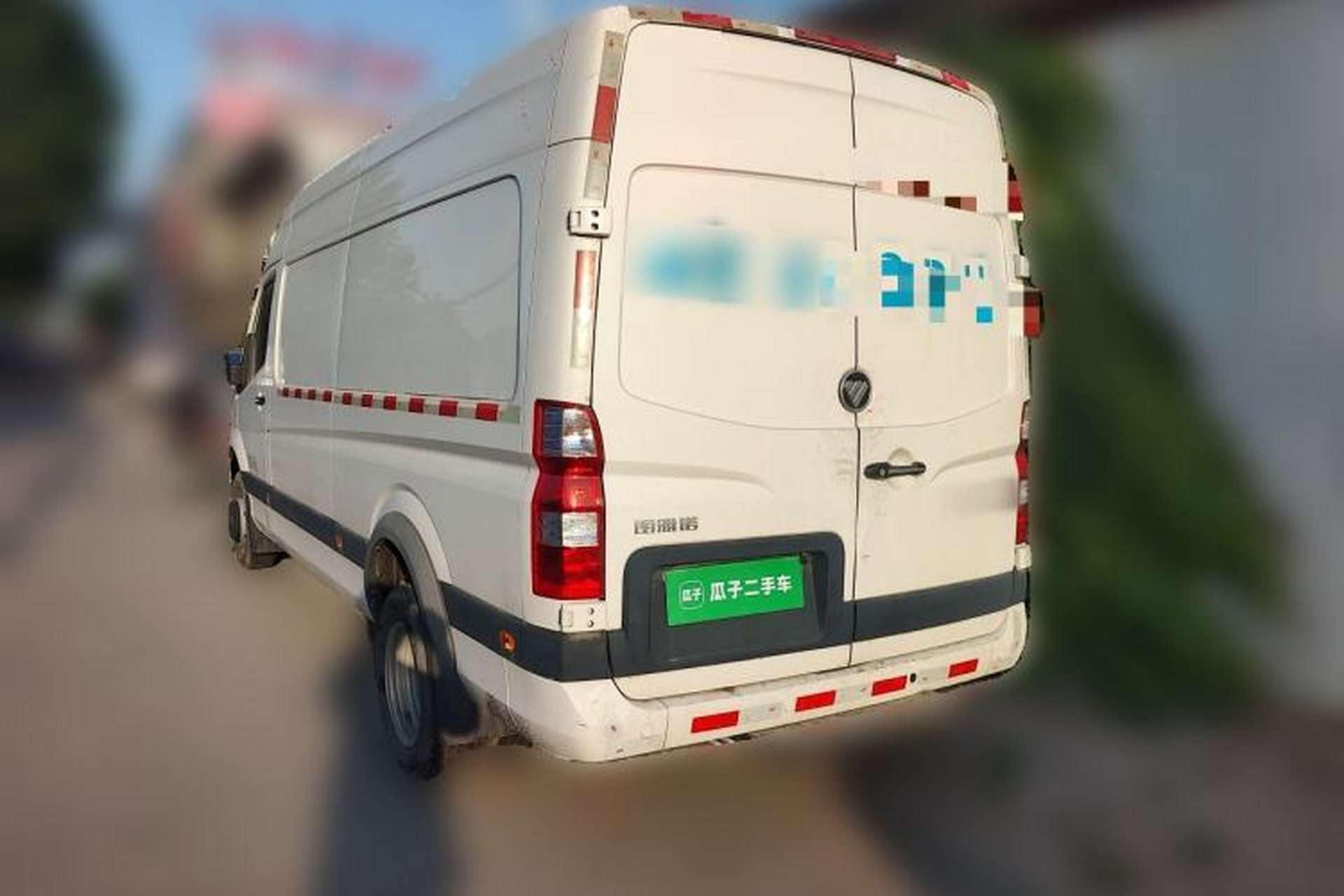 Used Foton Toano 2021 2.8T Manual Tongtu Extended-Wheelbase Mid-Roof 3-Seater with Rear Dual Tires F2.8NS6B177L Rear Left 45 Deg