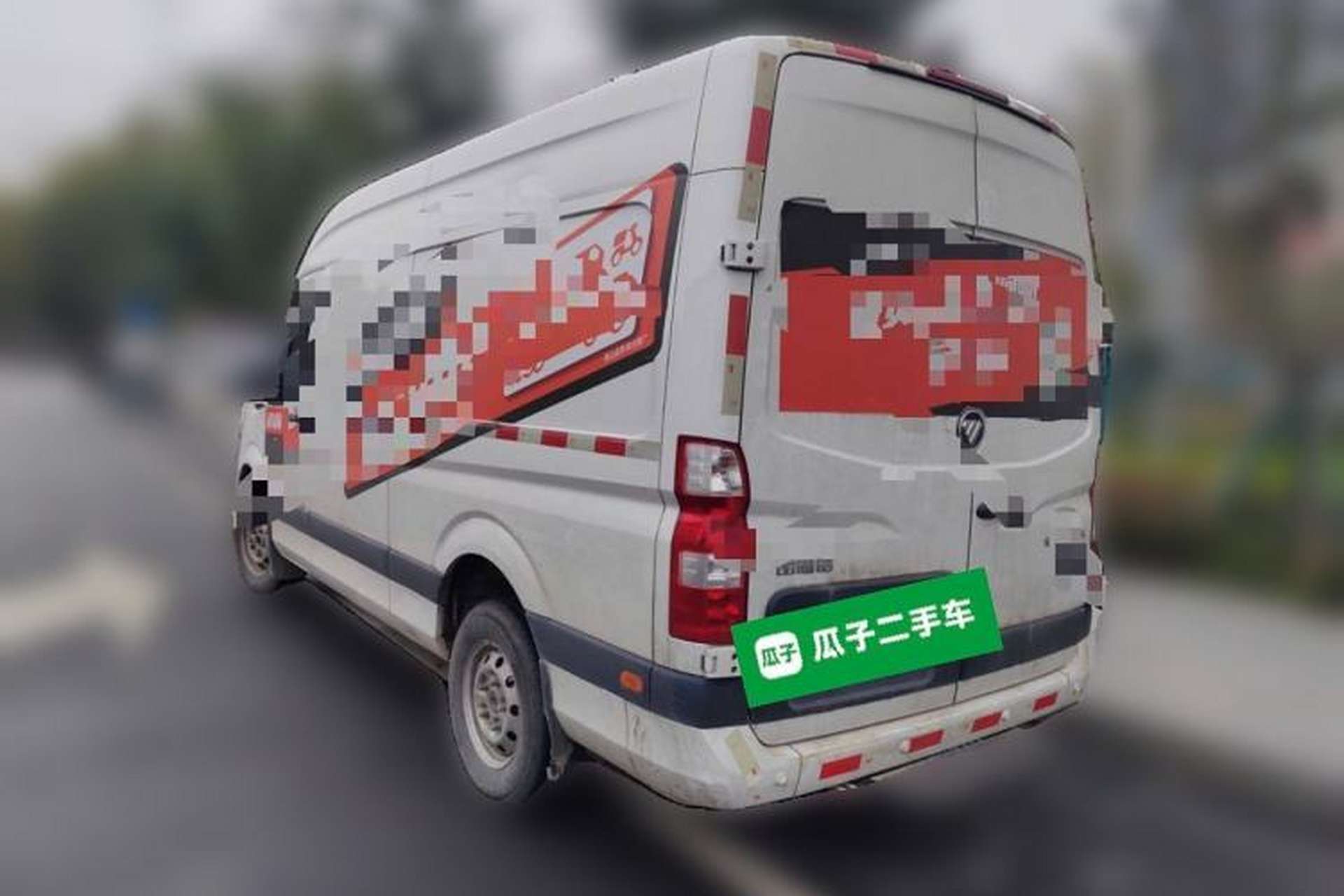 Used Foton Toano 2021 2.0T Manual Tongtu Long-Wheelbase Mid-Roof 3-Seater 4F20TC3 Rear Left 45 Deg