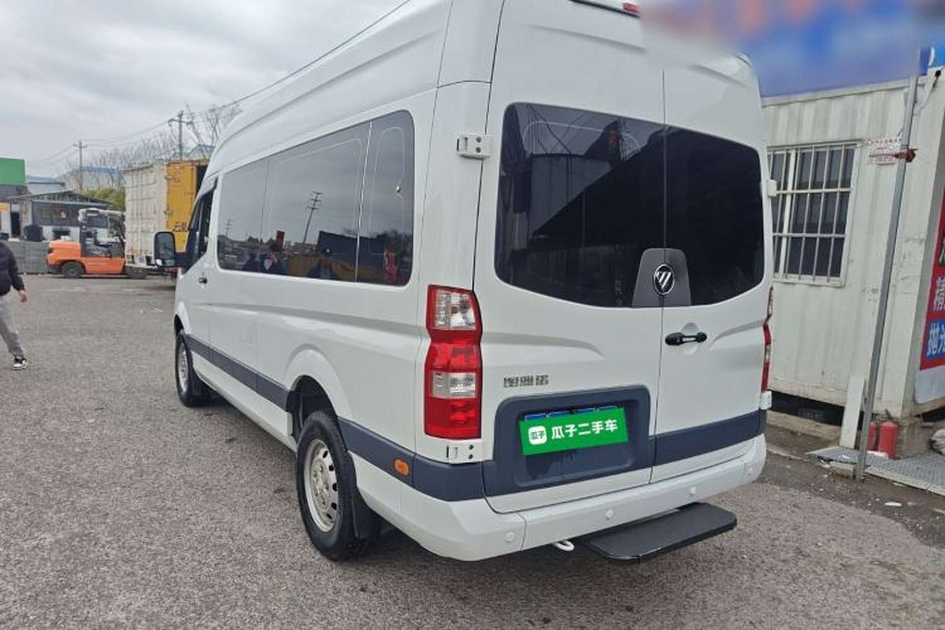 Used Foton Toano 2021 2.0T Manual Tongtu Long Wheelbase Mid-Height 5/6/7-Seater 4F20TC3 Rear Left 45 Deg