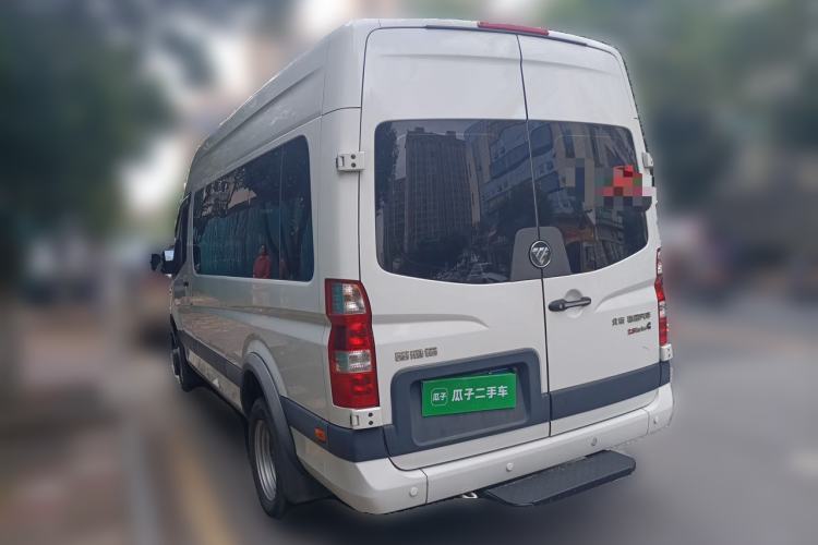 Used Foton Toano 2021 2.8T Manual Tongtu Long Wheelbase Mid-Height 5/6/7-Seater F2.8NS6B177L Rear Left 45 Deg