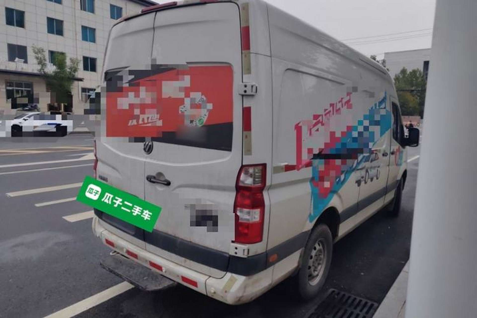 Used Foton Toano 2021 2.0T Manual Tongtu Long-Wheelbase Mid-Roof 3-Seater 4F20TC3 Rear Right 45 Deg