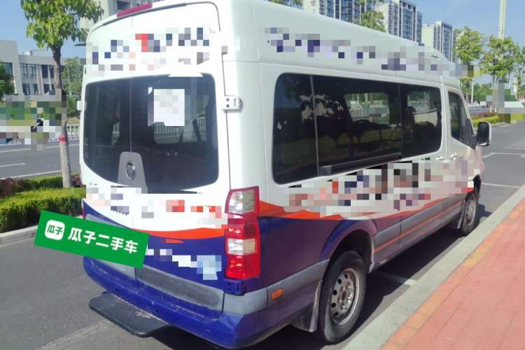 Used Foton Toano 2021 2.0T Manual Tongtu Long Wheelbase Mid-Height 5/6/7-Seater 4F20TC3 Rear Right 45 Deg