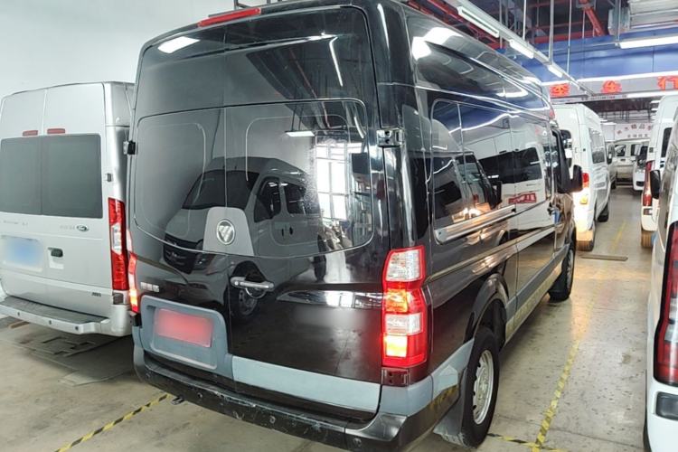 Used Foton Toano 2022 2.0T Manual Tongtu Multi-Function Long Wheelbase Mid-Roof Single-Tire 5/6/7/9-Seater 4F20TC3 Rear Right 45 Deg