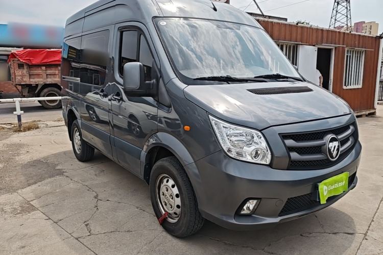 Used Foton Toano 2022 2.5T Automatic Urban Edition Short Wheelbase Mid-Height Design Single Rear Tire 5/6/9-Seater Configuration D25TCIF1 Front Right 45 Deg