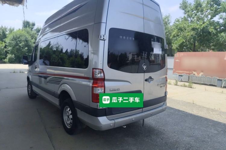 Used Foton Toano 2022 2.0T Manual Jixiang Multi-Function Long-Wheelbase Ultra-High Roof with Single Rear Tire 7/9 Seats 4F20TC3 Rear Left 45 Deg