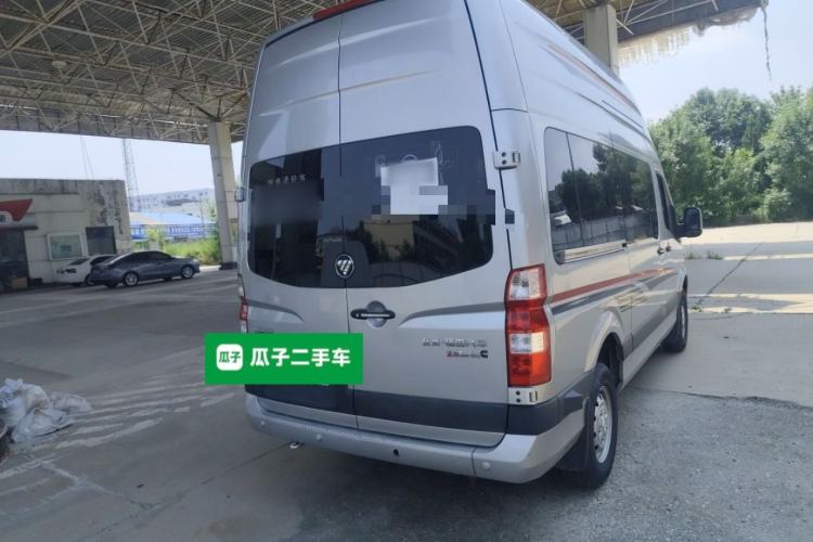 Used Foton Toano 2022 2.0T Manual Jixiang Multi-Function Long-Wheelbase Ultra-High Roof with Single Rear Tire 7/9 Seats 4F20TC3 Rear Right 45 Deg