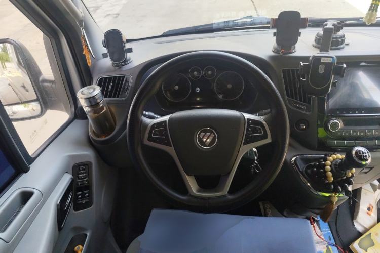Used Foton Toano 2022 2.0T Manual Jixiang Multi-Function Long-Wheelbase Ultra-High Roof with Single Rear Tire 7/9 Seats 4F20TC3 Steering Wheel