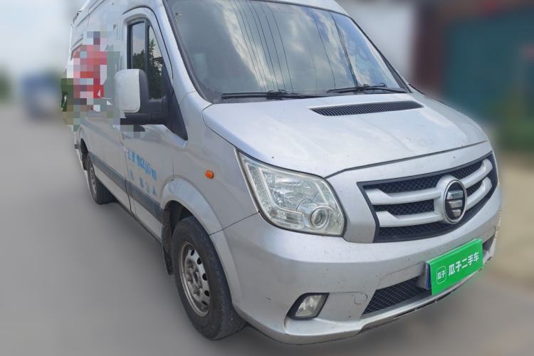 Used Foton Toano 2022 2.0T Manual Tongtu Van Long Wheelbase Mid-Roof Design Rear Single Tire 3-Seater 4F20TC3 Front Right 45 Deg