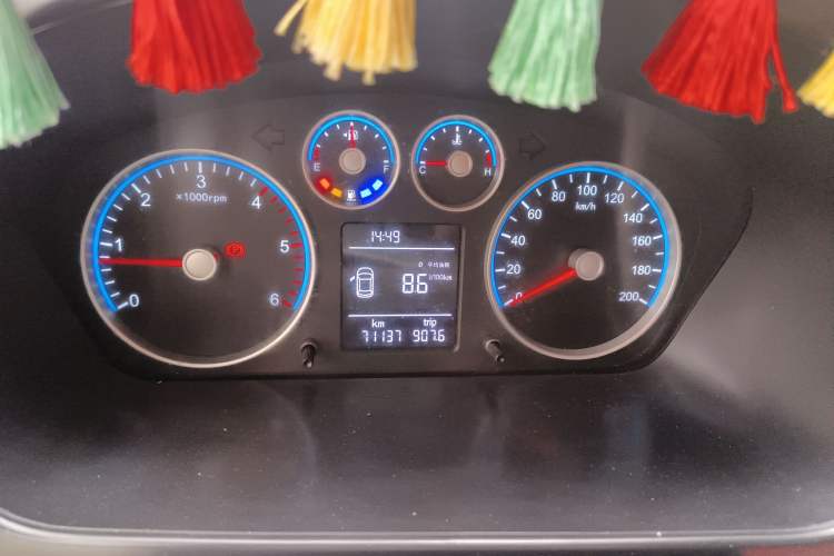 Used Foton Toano 2022 2.0T Manual Urban Edition Short Wheelbase Low Roof Rear Single Tire 5/6/9-Seater 4F20TC3 Instrument Cluster