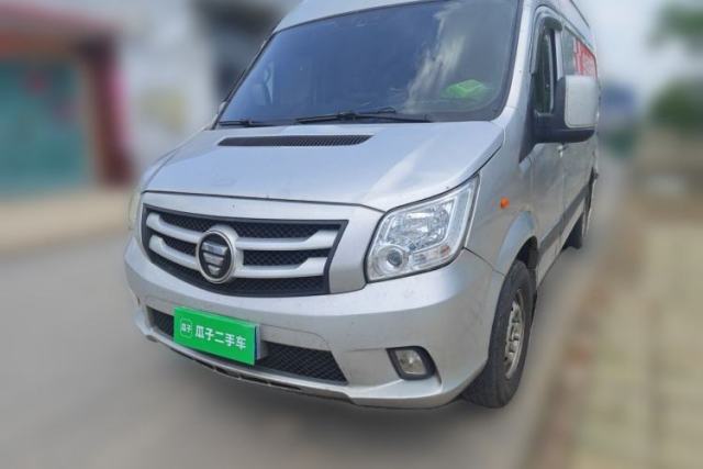 Used Foton Toano 2022 2.0T Manual Tongtu Van Long Wheelbase Mid-Roof Design Rear Single Tire 3-Seater 4F20TC3