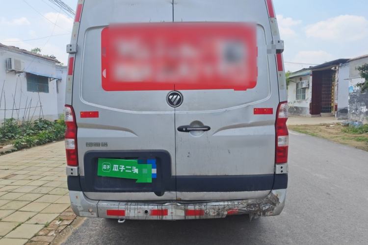 Used Foton Toano 2022 2.0T Manual Tongtu Van Long Wheelbase Mid-Roof Design Rear Single Tire 3-Seater 4F20TC3 Rear