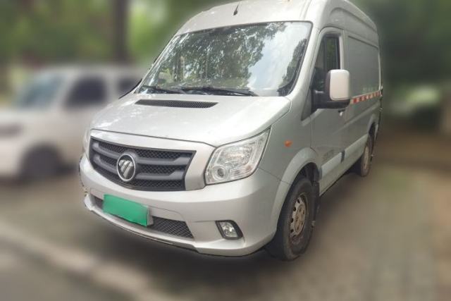 Used Foton Toano 2022 2.5T Automatic Tongtu Van Short Wheelbase Mid-Roof Design Rear Single Tire 3-Seater D25TCIF1
