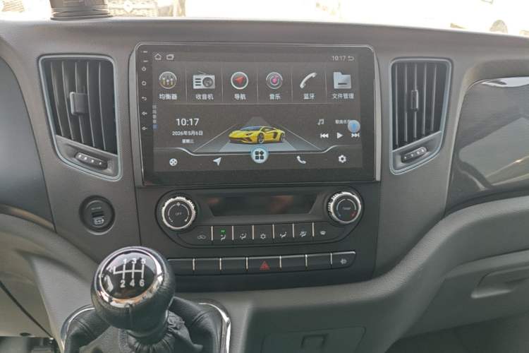 Used Foton Toano 2022 2.0T Manual Jixiang Multi-Function Long-Wheelbase Mid-Roof Single-Tire Rear 7/9-Seater 4F20TC3 Audio And AC Panel