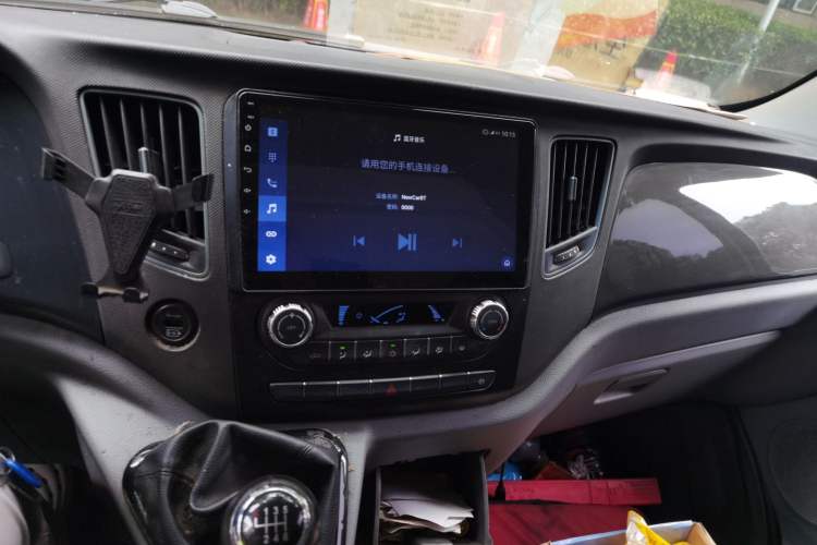 Used Foton Toano 2022 2.0T Manual Tongtu Van Long Wheelbase Mid-Roof Design Rear Single Tire 3-Seater 4F20TC3 Audio And AC Panel