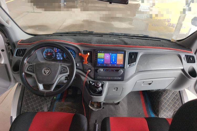 Used Foton Toano 2022 2.0T Manual Jixiang Multi-Function Long-Wheelbase Mid-Roof Single-Tire Rear 7/9-Seater 4F20TC3 Center Console