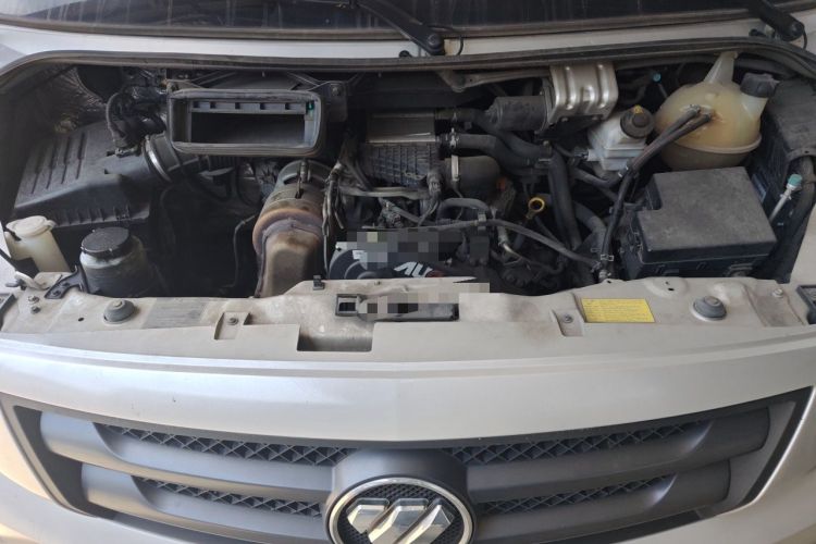 Used Foton Toano 2022 2.0T Manual Jixiang Multi-Function Long-Wheelbase Mid-Roof Single-Tire Rear 7/9-Seater 4F20TC3 Engine Bay