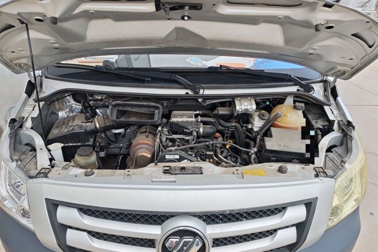 Used Foton Toano 2022 2.0T Manual Urban Edition Short Wheelbase Mid-Height Design Rear Single Tire 5/6/9-Seater Configuration 4F20TC3 Engine Bay