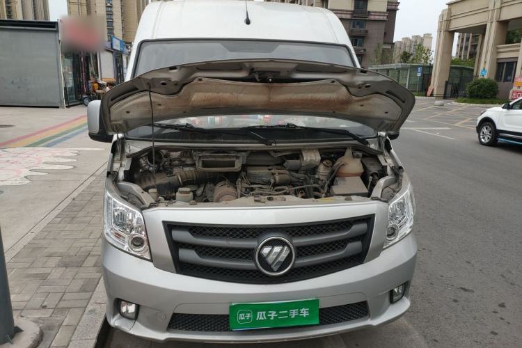 Used Foton Toano 2022 2.0T Manual Tongtu Multi-Function Long Wheelbase Mid-Roof Single-Tire 5/6/7/9-Seater 4F20TC3 Engine Bay
