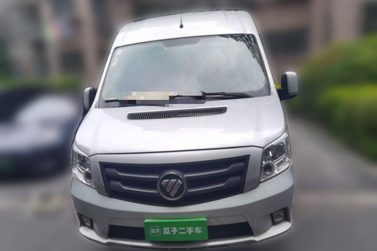 Used Foton Toano 2022 2.0T Manual Tongtu Van Long Wheelbase Mid-Roof Design Rear Single Tire 3-Seater 4F20TC3 Front