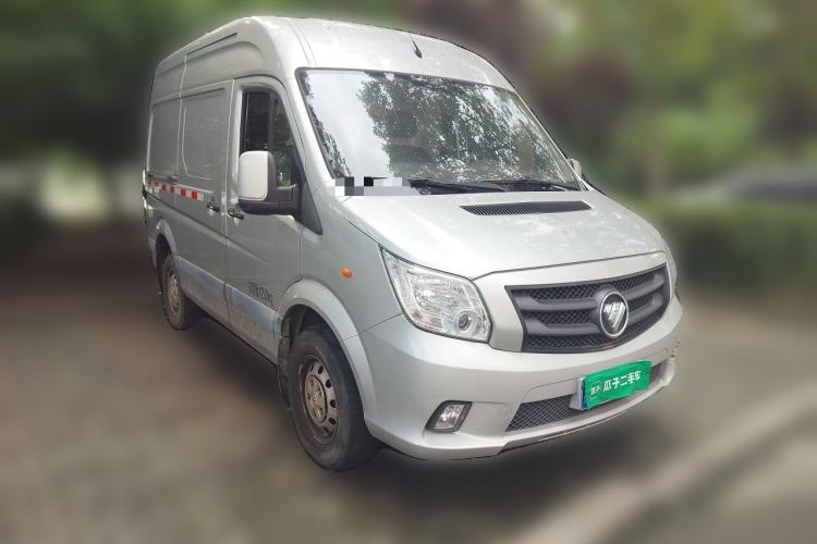 Used Foton Toano 2022 2.5T Automatic Tongtu Van Short Wheelbase Mid-Roof Design Rear Single Tire 3-Seater D25TCIF1 Front Right 45 Deg
