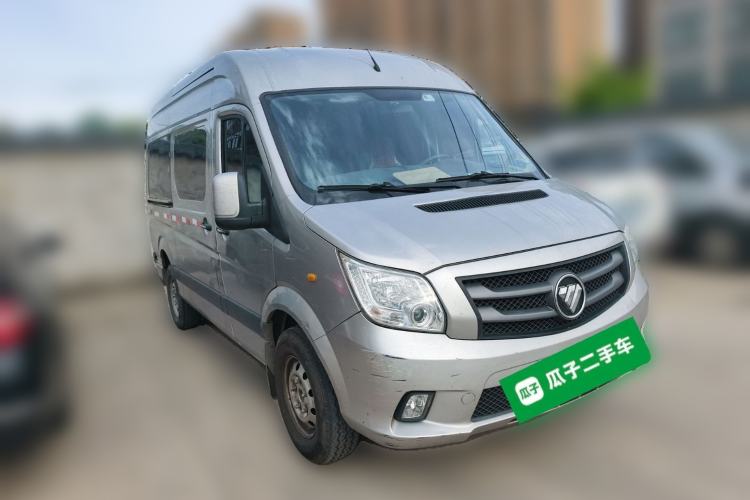 Used Foton Toano 2022 2.0T Manual Tongtu Van Long Wheelbase Mid-Roof Design Rear Single Tire 3-Seater 4F20TC3 Front Right 45 Deg