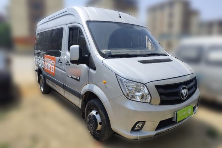 Used Foton Toano 2022 2.8T Manual Jixiang Multi-Function Long-Wheelbase Mid-Roof with Rear Dual Tires 7/9-Seater F2.8NS6B177L Front Right 45 Deg