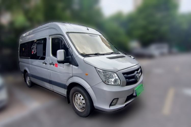 Used Foton Toano 2022 2.8T Automatic Tongtu Multi-Function Long-Wheelbase Mid-Roof Single-Tire 5/6/7/9-Seater F2.8NS6B177L Front Right 45 Deg