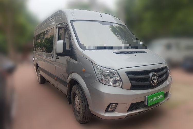 Used Foton Toano 2022 2.8T Manual Tongtu Multi-Function Extended-Chassis Mid-Roof Single-Tire Configuration 5/6/7/9-Seater F2.8NS6B177L Front Right 45 Deg