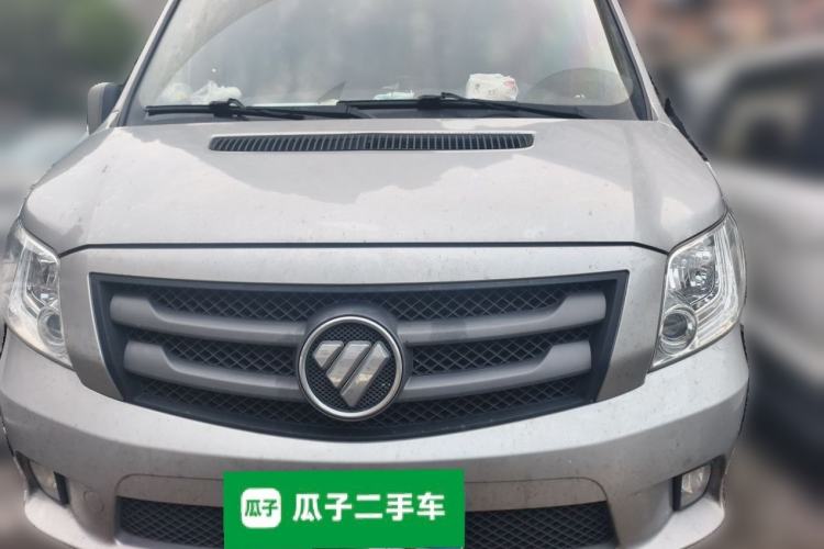 Used Foton Toano 2022 2.0T Manual Jixiang Multi-Function Professional Version Long Wheelbase Mid-Roof Design Rear Single Tire 7/9-Seater 4F20TC3 Front