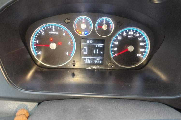 Used Foton Toano 2022 2.0T Manual Jixiang Multi-Function Long-Wheelbase Mid-Roof Single-Tire Rear 7/9-Seater 4F20TC3 Instrument Cluster