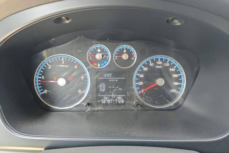 Used Foton Toano 2022 2.0T Manual Jixiang Multi-Function Long-Wheelbase Mid-Roof Single-Tire Rear 7/9-Seater 4F20TC3 Instrument Cluster