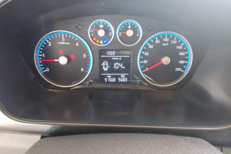 Used Foton Toano 2022 2.0T Manual Jixiang Multi-Function Long-Wheelbase Mid-Roof Single-Tire Rear 7/9-Seater 4F20TC3 Instrument Cluster
