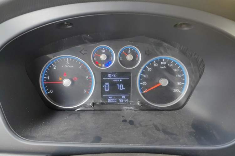 Used Foton Toano 2022 2.0T Manual Urban Van Short Wheelbase Low Roof Rear Single Tire 3-Seater – 4F20TC3 Instrument Cluster