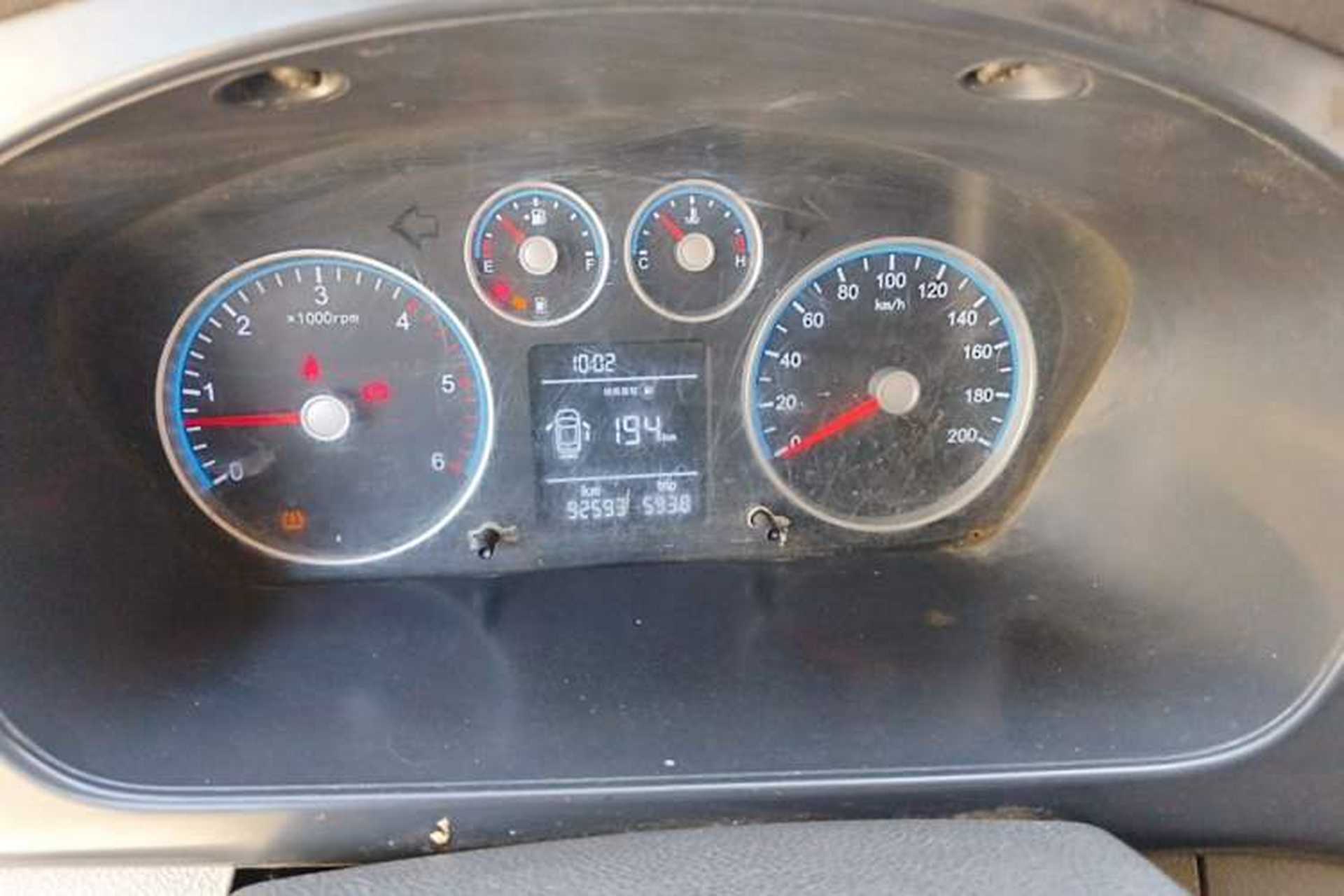 Used Foton Toano 2022 2.0T Manual Urban Edition Short Wheelbase Mid-Height Design Rear Single Tire 5/6/9-Seater Configuration 4F20TC3 Instrument Cluster