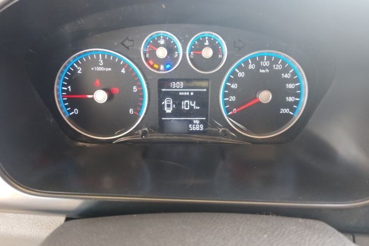 Used Foton Toano 2022 2.0T Manual Jixiang Multi-Function Long-Wheelbase Mid-Roof Single-Tire Rear 7/9-Seater 4F20TC3 Instrument Cluster