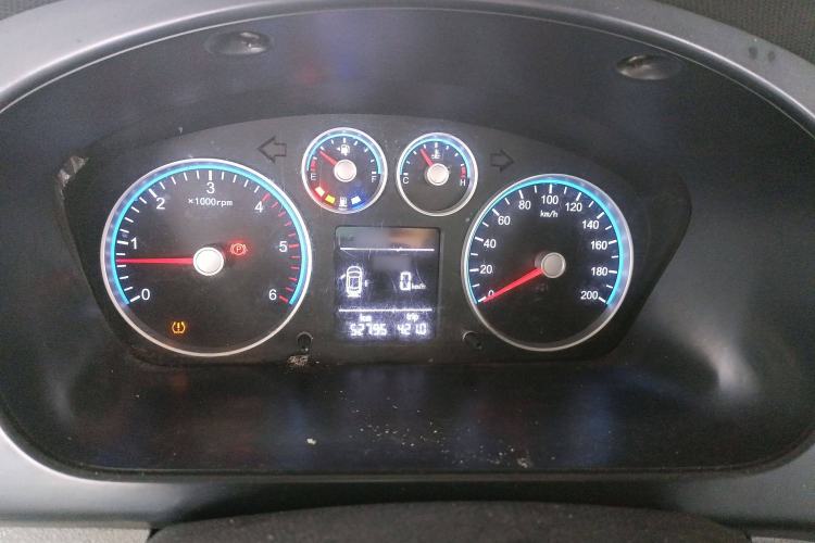 Used Foton Toano 2022 2.0T Manual Urban Edition Short Wheelbase Mid-Height Design Rear Single Tire 5/6/9-Seater Configuration 4F20TC3 Instrument Cluster