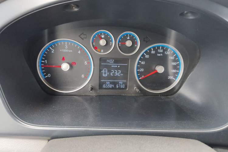Used Foton Toano 2022 2.0T Manual Urban Van Short Wheelbase Low Roof Rear Single Tire 3-Seater – 4F20TC3 Instrument Cluster