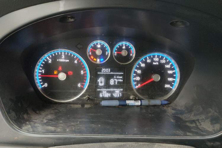 Used Foton Toano 2022 2.0T Manual Tongtu Multi-Function Long Wheelbase Mid-Roof Single-Tire 5/6/7/9-Seater 4F20TC3 Instrument Cluster