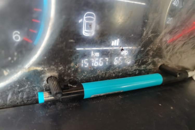 Used Foton Toano  Odometer Close Up