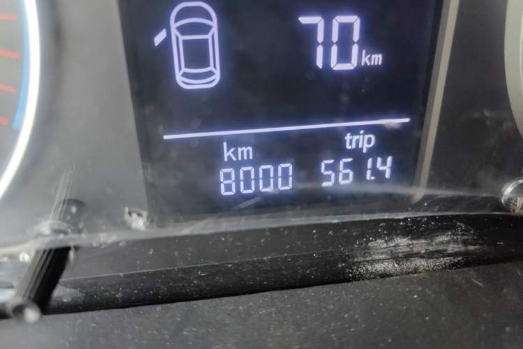 Used Foton Toano 2022 2.0T Manual Urban Van Short Wheelbase Low Roof Rear Single Tire 3-Seater – 4F20TC3 Odometer Close Up