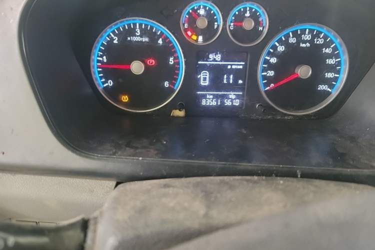 Used Foton Toano 2022 2.0T Manual Urban Edition Short Wheelbase Mid-Height Design Rear Single Tire 5/6/9-Seater Configuration 4F20TC3 Odometer Close Up