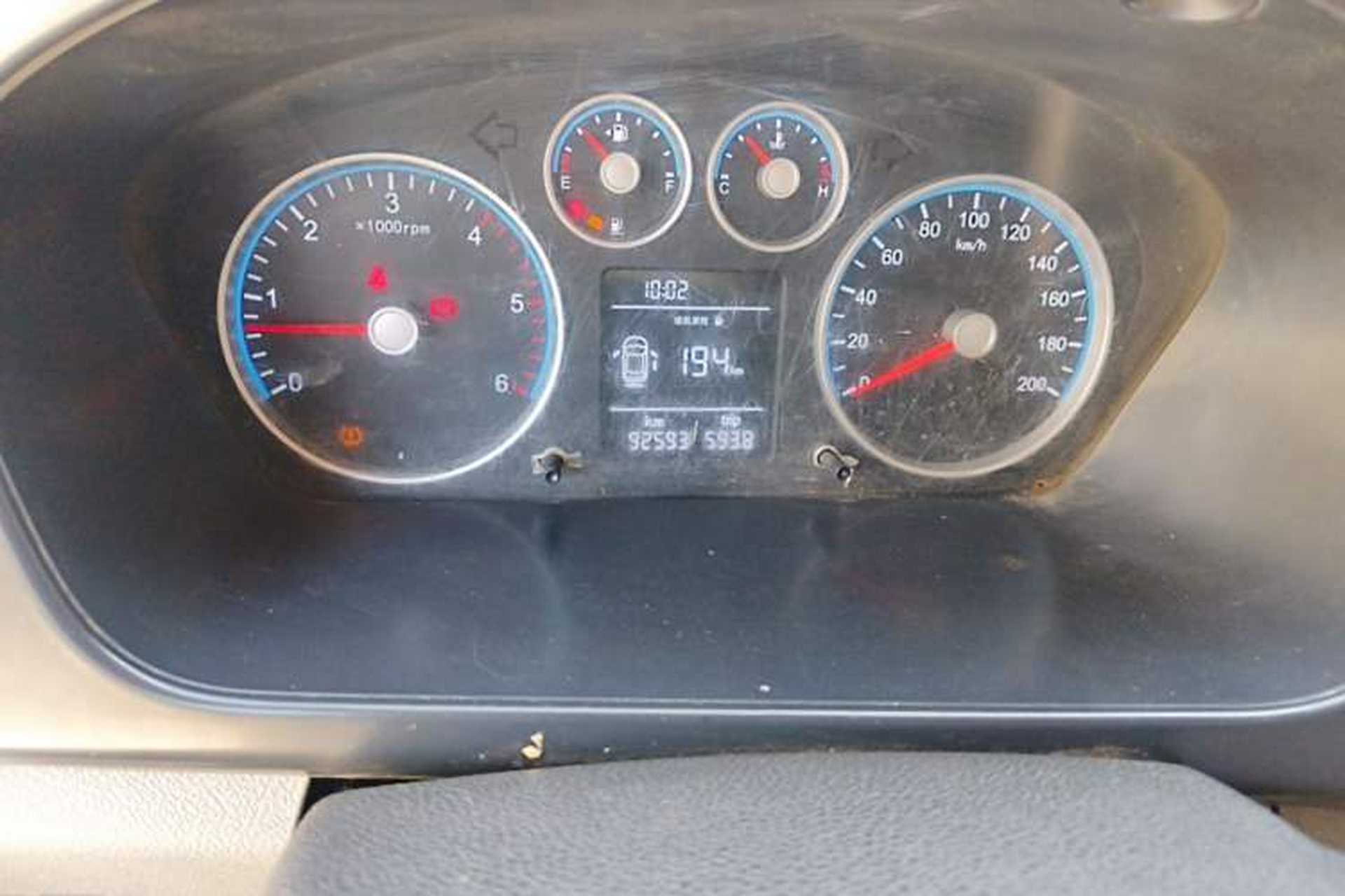Used Foton Toano 2022 2.0T Manual Urban Edition Short Wheelbase Mid-Height Design Rear Single Tire 5/6/9-Seater Configuration 4F20TC3 Odometer Close Up