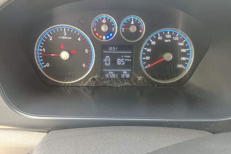 Used Foton Toano  Odometer Close Up