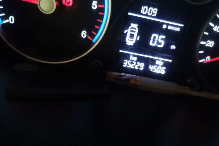 Used Foton Toano  Odometer Close Up