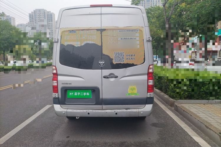 Used Foton Toano 2022 2.0T Manual Tongtu Multi-Function Long Wheelbase Mid-Roof Single-Tire 5/6/7/9-Seater 4F20TC3 Rear