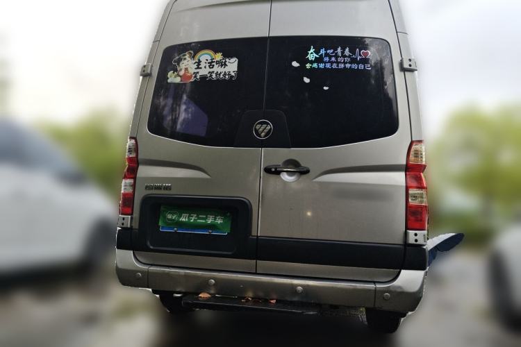 Used Foton Toano 2022 2.0T Manual Jixiang Multi-Function Long-Wheelbase Mid-Roof Single-Tire Rear 7/9-Seater 4F20TC3 Rear