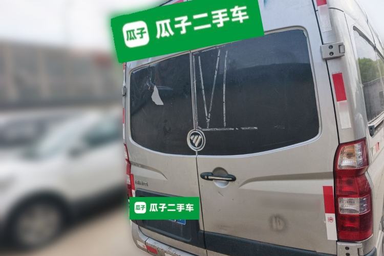 Used Foton Toano 2022 2.0T Manual Tongtu Van Long Wheelbase Mid-Roof Design Rear Single Tire 3-Seater 4F20TC3 Rear