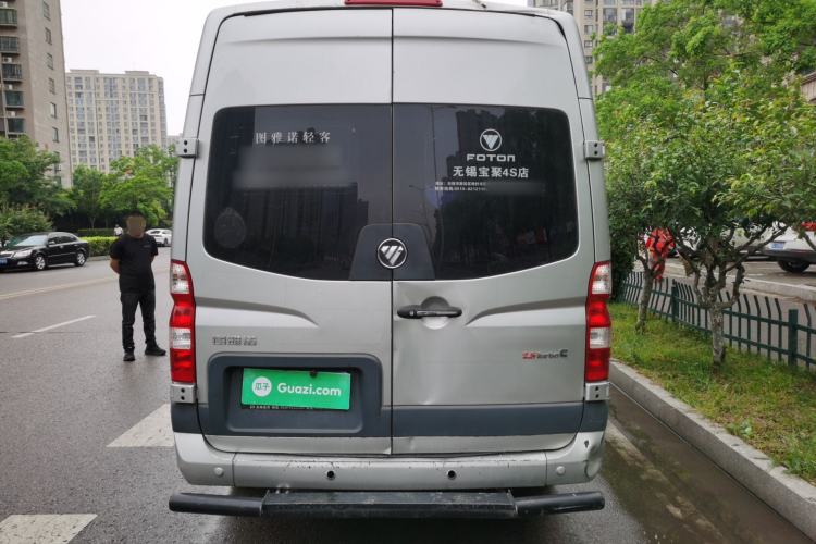 Used Foton Toano 2022 2.8T Manual Tongtu Multi-Function Extended-Chassis Mid-Roof Single-Tire Configuration 5/6/7/9-Seater F2.8NS6B177L Rear