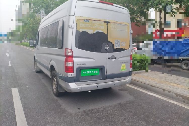 Used Foton Toano 2022 2.0T Manual Tongtu Multi-Function Long Wheelbase Mid-Roof Single-Tire 5/6/7/9-Seater 4F20TC3 Rear Left 45 Deg