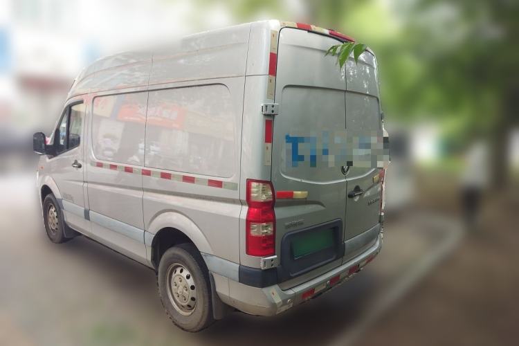 Used Foton Toano 2022 2.5T Automatic Tongtu Van Short Wheelbase Mid-Roof Design Rear Single Tire 3-Seater D25TCIF1 Rear Left 45 Deg